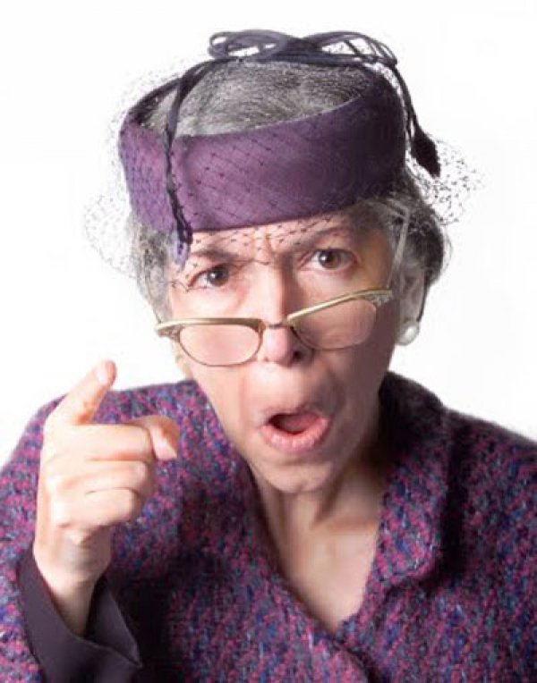 Disapproving Grandma