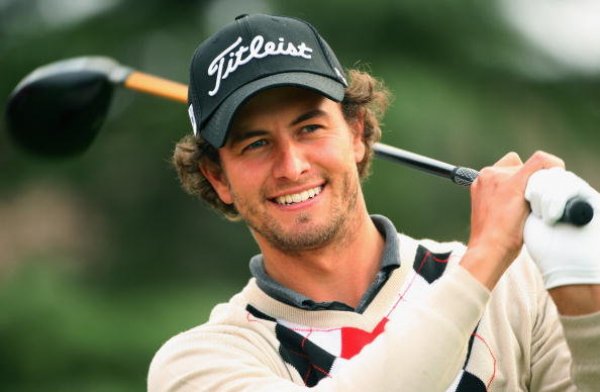 Adam Scott Celebration