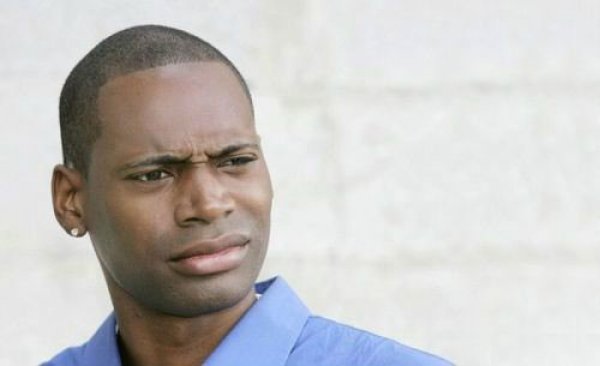 Confused Black Man