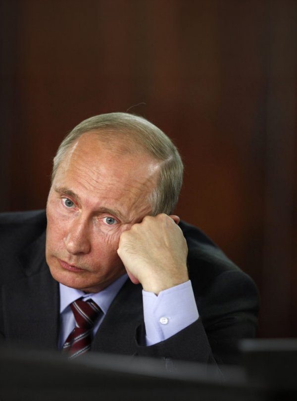 Contemplative Putin