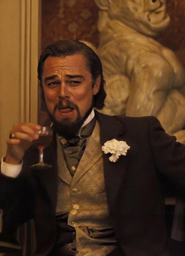 Leonardo DiCaprio Laughing
