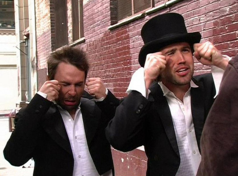 Mac and Charlie Crying