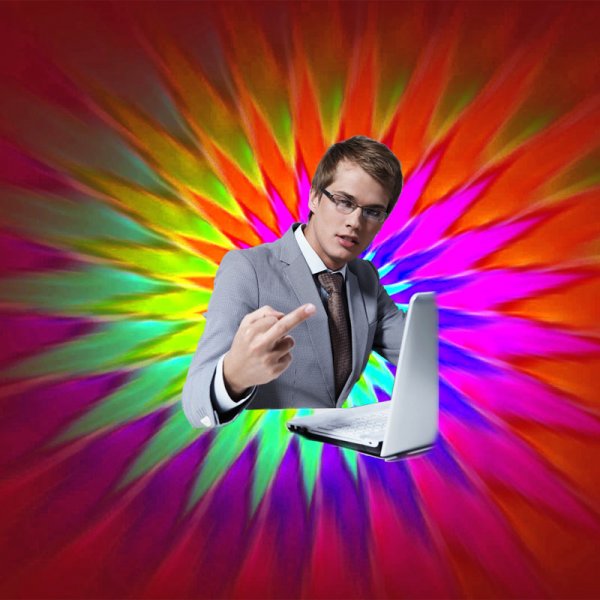 Overly Suave IT Guy