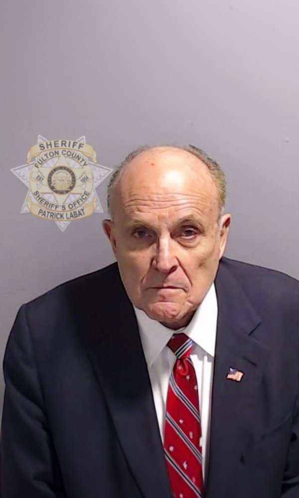 Rudy Giuliani Mugshot
