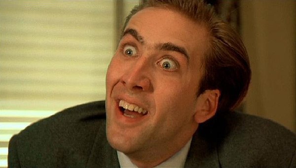 Sarcastic Nicholas Cage