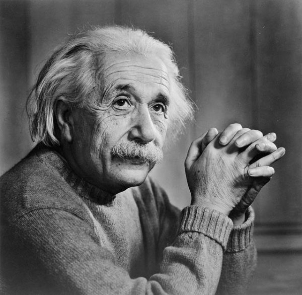Serious Albert Einstein