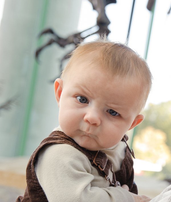 Skeptical Baby