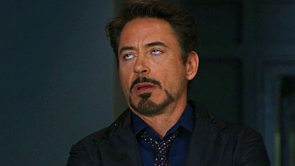 Tony Stark Eye Roll